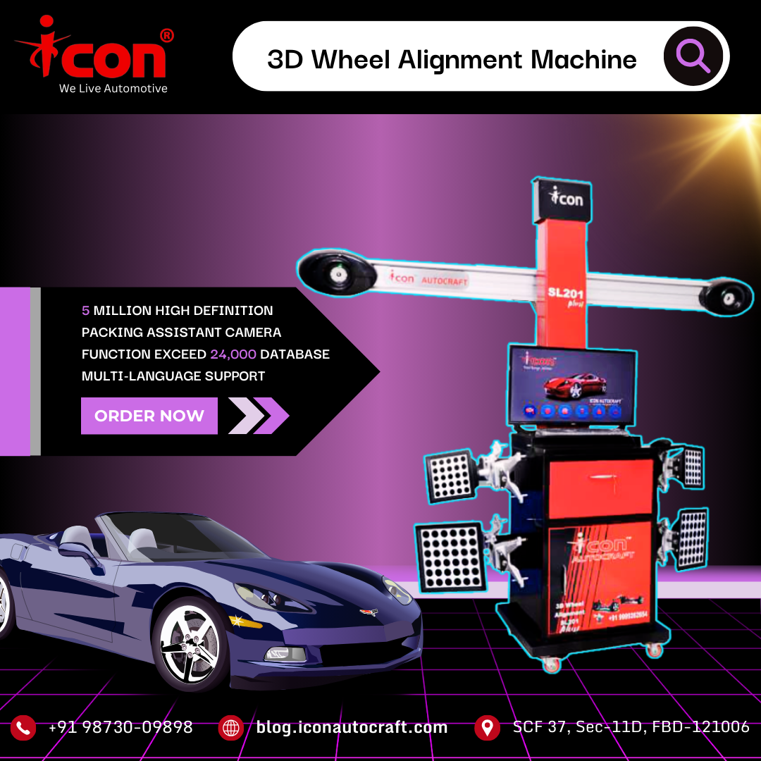 3d Wheel Alignment Machine